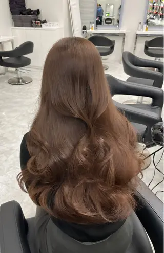 ロング カラー 韓国カット/ パーマ/KOTAのヘアスタイル