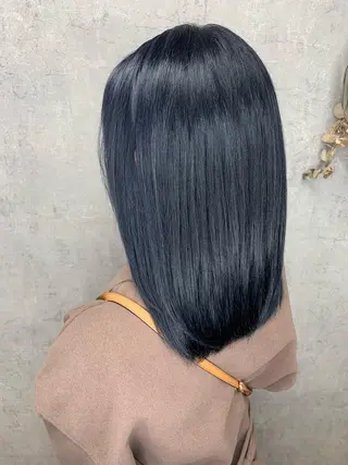 カラー 大島 千怜のヘアスタイル