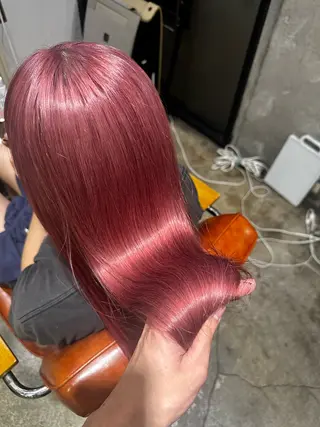 【💎ツヤ髪💎】 ダメージレスカラー✨のヘアスタイル