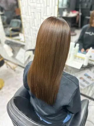 ロング 北村 理奈のヘアスタイル