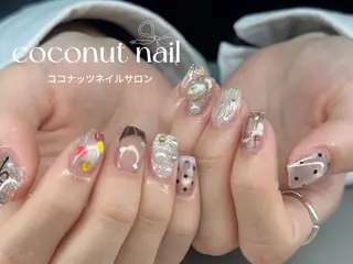 ネイル 神田 ココナッツのネイルデザイン