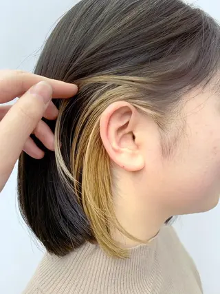 ショート カラー N° 秋田店【ナンバー】のヘアスタイル