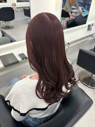 セミロング カラー Parve Mix / 根本 梨湖🫧のヘアスタイル