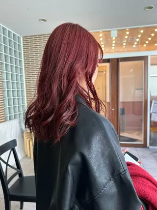 セミロング カラー Daisy🎀【福岡 美容室】chiakiのヘアスタイル