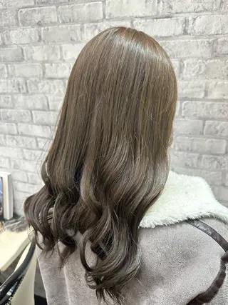 ロング カラー EARTH/A岡山店 片岡愛のヘアスタイル