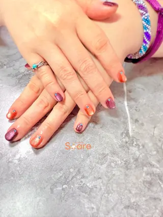 ネイル Nail Salon Soare所属・金子 みくのネイルデザイン