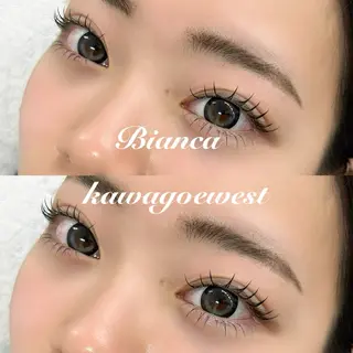 マツエク・マツパ Bianca川越西口 Takahashiのマツエク・マツパデザイン