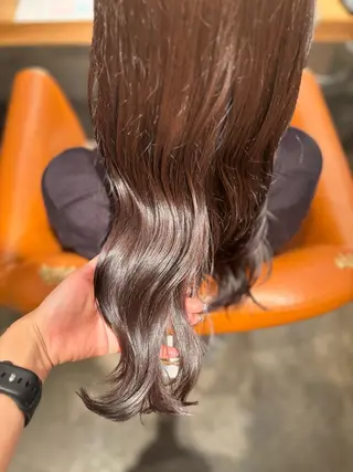 カラー 髪質改善カラー ベージュ🤎YUMEのヘアスタイル