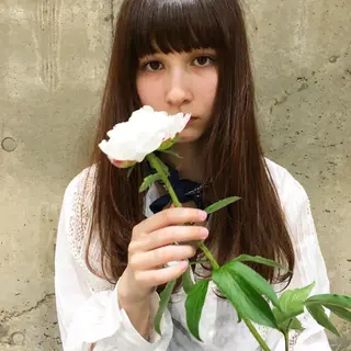 セミロング カラー ブランロール中目黒店所属・stylist 杉浦駿生のヘアスタイル