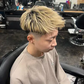 メンズ メンズ特化/パーマ/ メッシュ/竜成のヘアスタイル