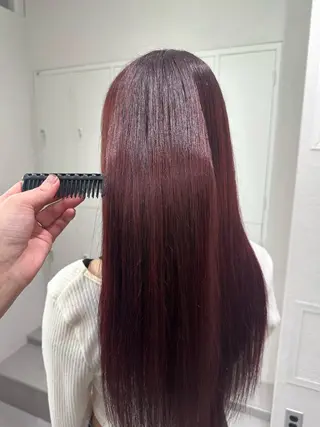 セミロング カラー 🪞個室サロン/韓国 艶髪/keito🪞のヘアスタイル