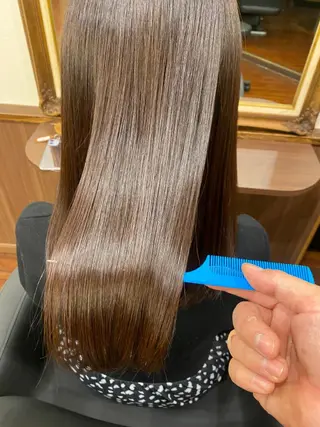 ロング 名古屋栄の髪質改善 トリートメント/清田のヘアスタイル
