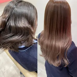 ロング 新宿/韓国ヘア 中明度カラー/かやのヘアスタイル