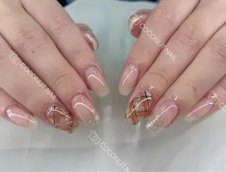 ネイル 神田 ココナッツのネイルデザイン