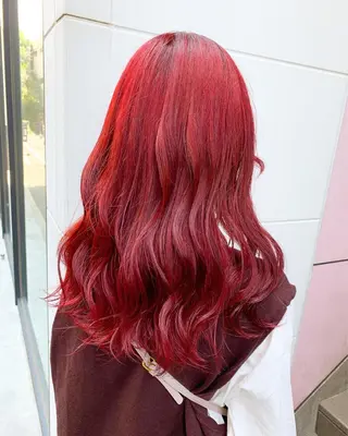 カラー 🌿earth亀有店 【緑髪のノブ】🌿のヘアスタイル