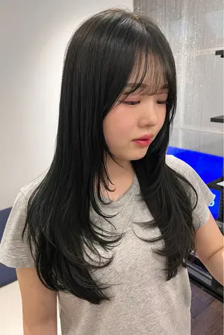 セミロング 渋谷🎀透明感カラー レイヤー/mikuのヘアスタイル