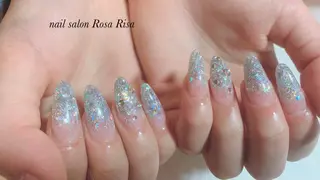 セミロング ネイル ネイルスタジオ シェイクユアハンズのネイルデザイン