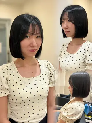 ショート Nerine 北千住所属・堤　葵生/韓国ヘア/ 透明感カラーのヘアスタイル