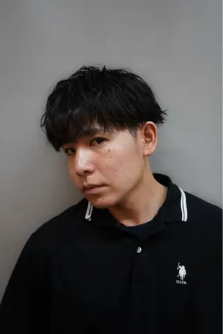 ショート メンズ 鹿児島 TSUBASAのヘアスタイル