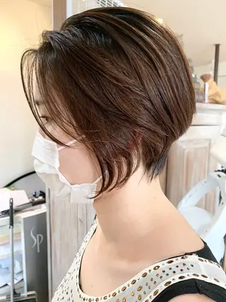 ショート DiMPlE  ディンプル所属・🌸スタイリスト 山浦美恵のヘアスタイル