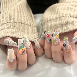 ネイル MODA MANAMIᵕ̈のネイルデザイン