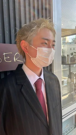 メンズ noé所属・HINA/栄/ボブ/ ボブパーマ/インナーのヘアスタイル