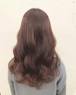ロング カラーモデル募集 吉原佳穂💗のヘアスタイル