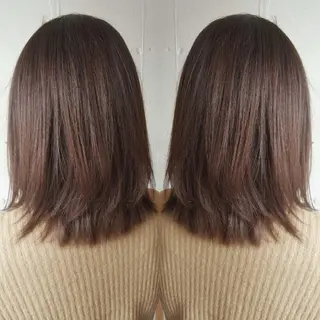 ミディアム あらき ちさとのヘアスタイル