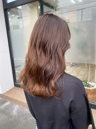 セミロング 🇰🇷韓国風顔周り NANAMI🇰🇷のヘアスタイル