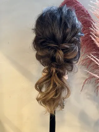 ヘアアレンジ no aのヘアスタイル