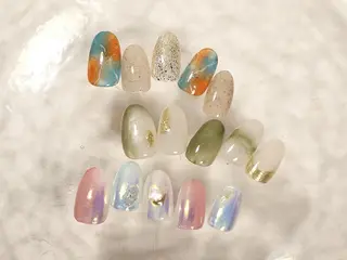 ネイル Crea la Luce古賀店所属・nail sara🎀のネイルデザイン