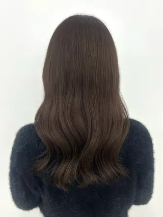 ロング カラー 武田 唯来のヘアスタイル