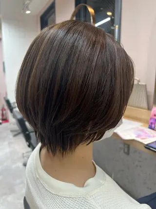 ショート emu所属・小顔カット/レイヤー 美髪特化/千葉中央のヘアスタイル