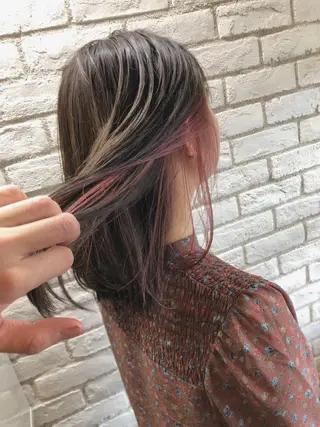 カラー 冨木 雄斗のヘアスタイル