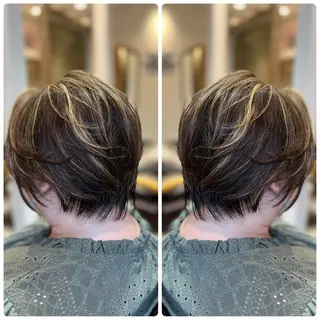 ショート カラー 小山内 龍一郎 店長のヘアスタイル