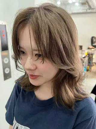 ショート 紙屋町ショート /ボブ　パーマ河内蓮のヘアスタイル