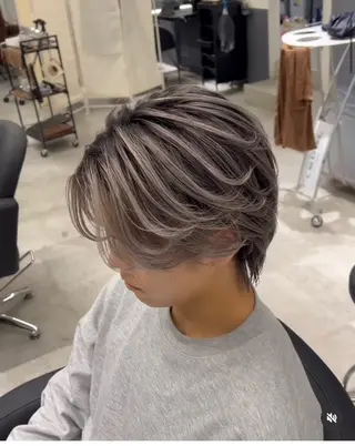 メンズ 西岡 あつみ/ 堀江美容室のヘアスタイル