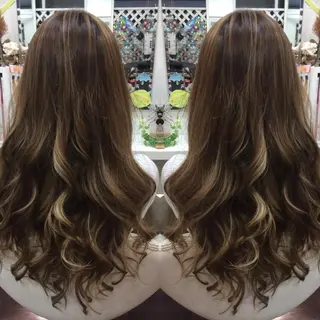 ロング カラー 加藤 直樹のヘアスタイル