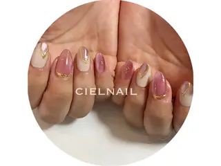ミディアム cielnail 祇園のネイルデザイン