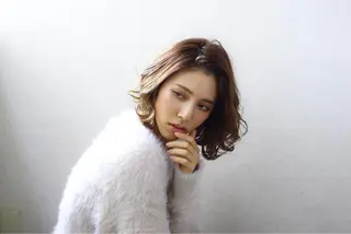 ミディアム カラー 💎髪質改善💎 デザイナーshinのヘアスタイル