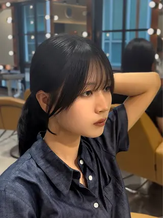 セミロング カラー 💫銀座/レイヤーカ ット髪質改善/RYUのヘアスタイル