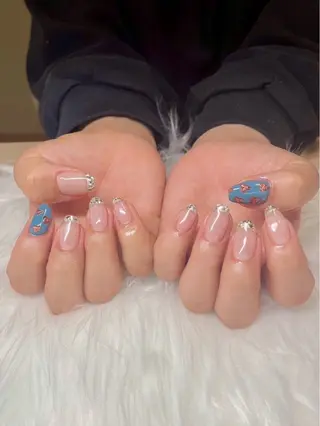 セミロング Nail Salon Rinosh所属・Rinosh Haruのネイルデザイン