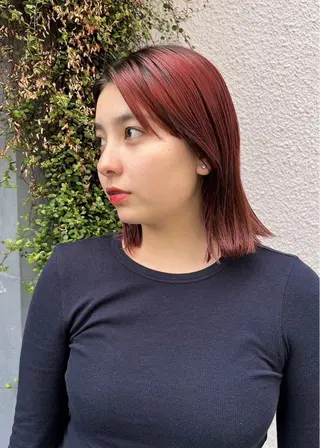 ミディアム 🌼U24 ヘアデザインラボのヘアスタイル