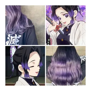 ロング カラー GARU-ガル-所属・TSUNO🦖 派手髪/オタク美容師のヘアスタイル