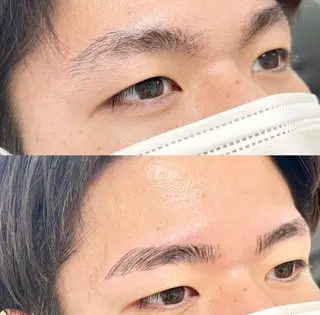 メンズ アイブロウ 高橋 まりえのマツエク・マツパデザイン