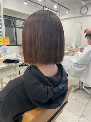 ミディアム 髪質改善/ボブ/韓国 レイヤー💫あらいのヘアスタイル