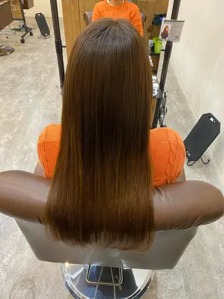 ロング カラー 🟢NEGi🟣 🫧髪質改善のヘアスタイル