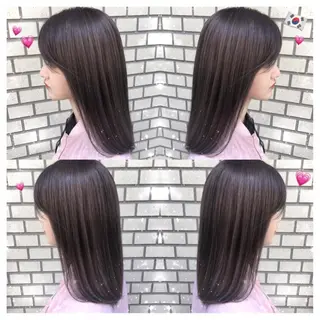 ミディアム カラー 韓国ヘア得意❤︎森澤 悠佳のヘアスタイル