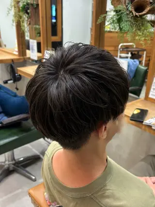 ミディアム メンズ ✂️RIKUKI🎨 【駒込美容師🎀】のヘアスタイル