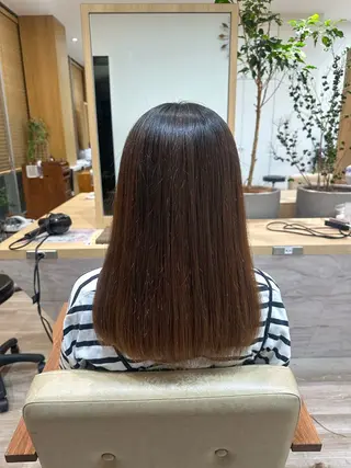 ロング 美蘭🎀1/18限 定カットカラー無料のヘアスタイル